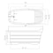 Alfi Brand 59" Free Standing Wooden Bathtub W/ Chrome Tub Filler AB1148 - alternate 12